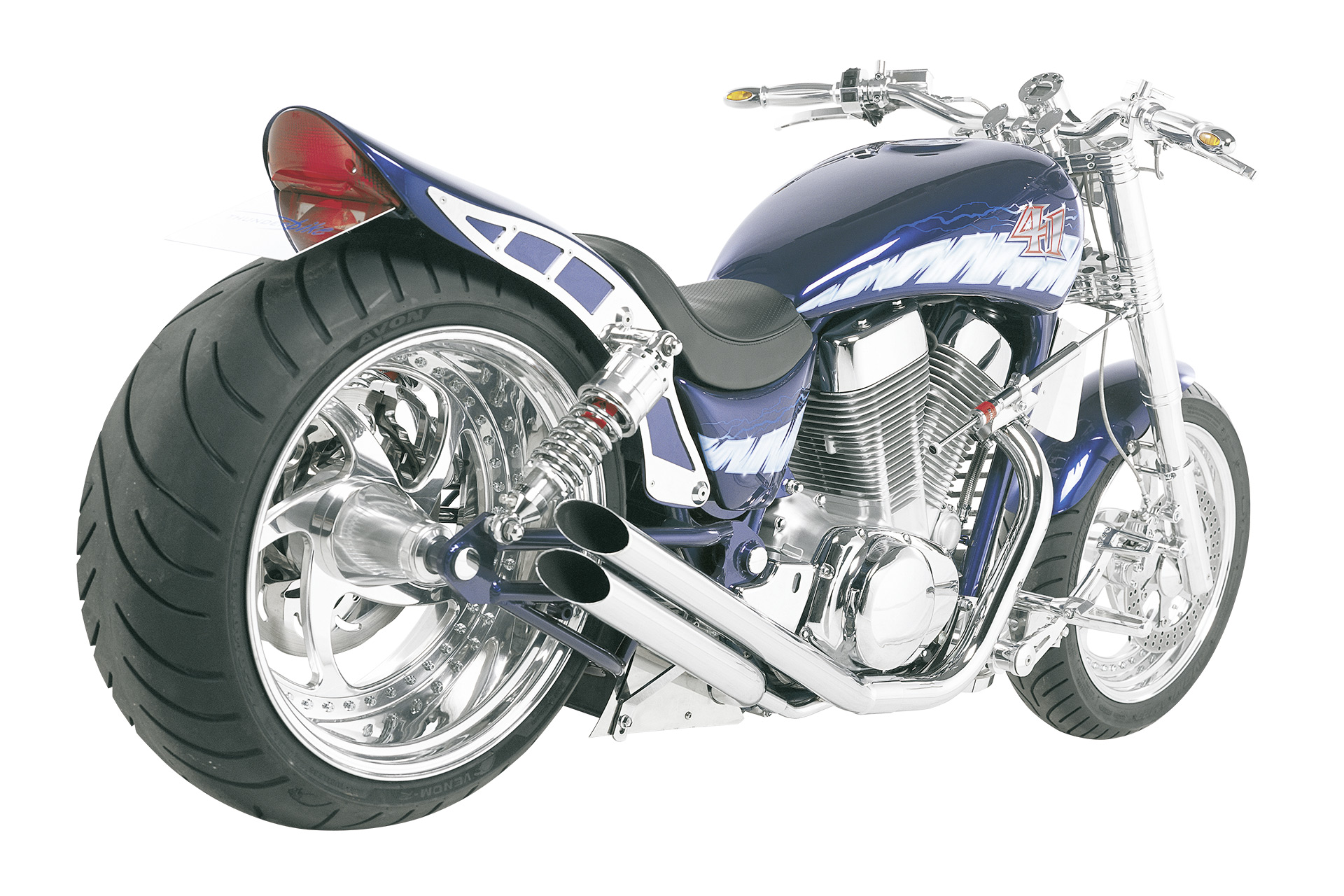 Customized Suzuki VS1400 Motorcycles by Thunderbike