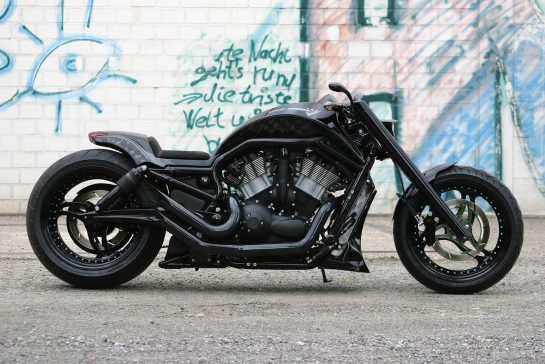 Harley Davidson VRSCDX Custom Faceplate