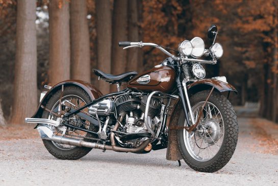 1955 FLH" Molenaar Harley-Davidson Details about   Vintage Photo "Best Dressed Bike 