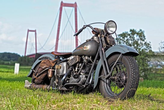Customized Harley-Davidson Vintage Motorcycles by Thunderbike