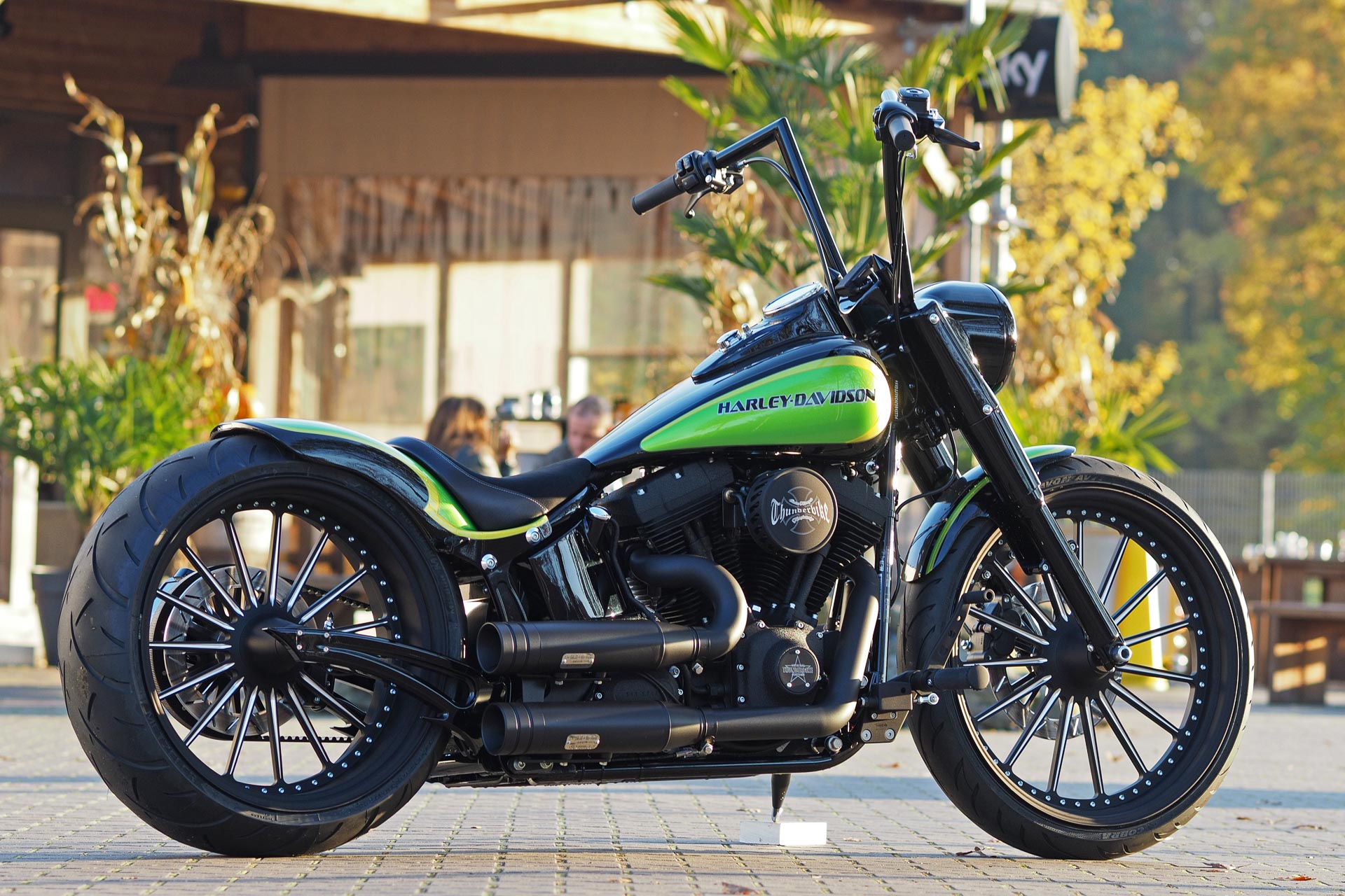 Thunderbike Apple Bomb - H-D Softail Slim FLS Custom Motorcycle Slim FLS Tw...