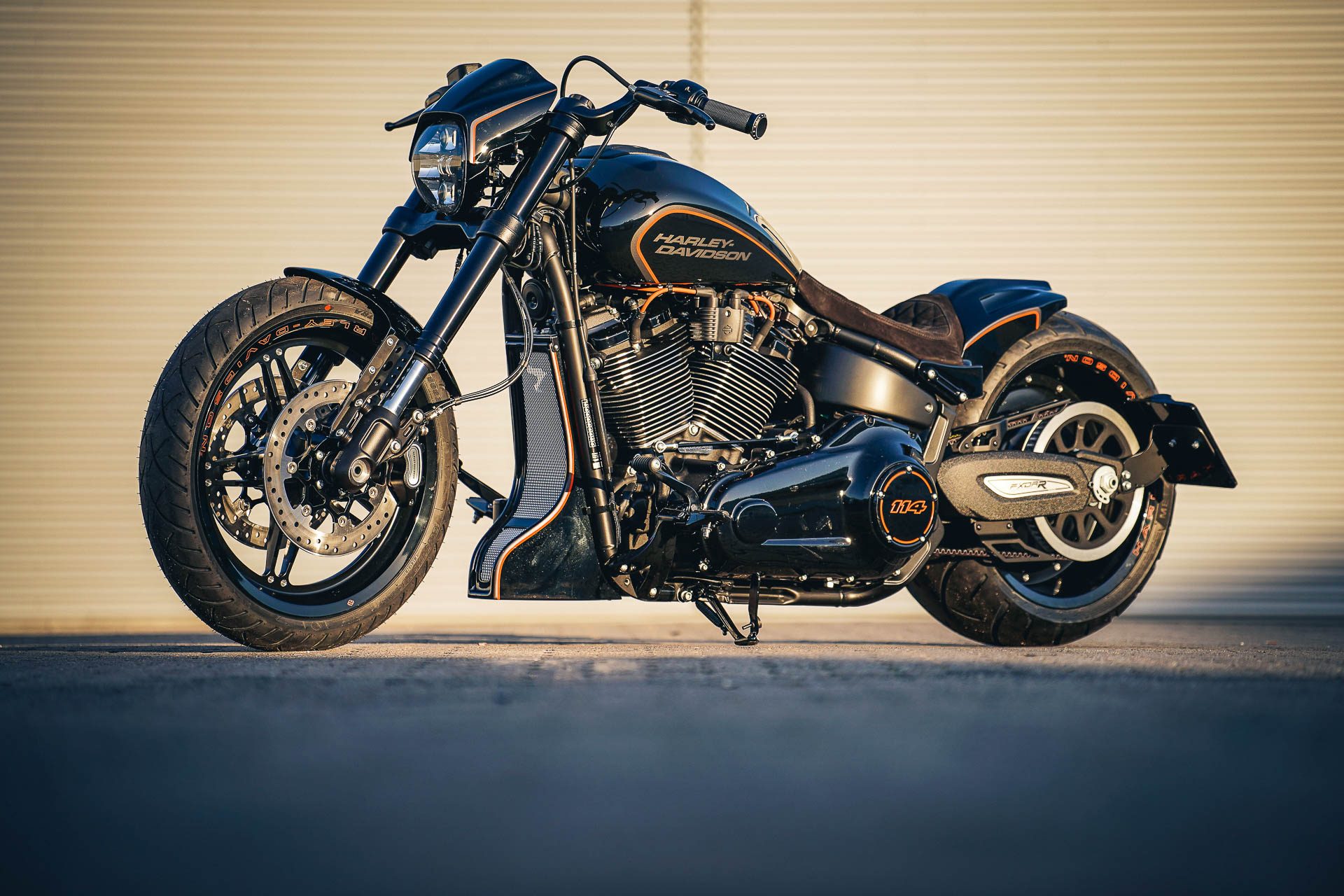 Harley Davidson Fxdr New Custom Parts By Thunderbike