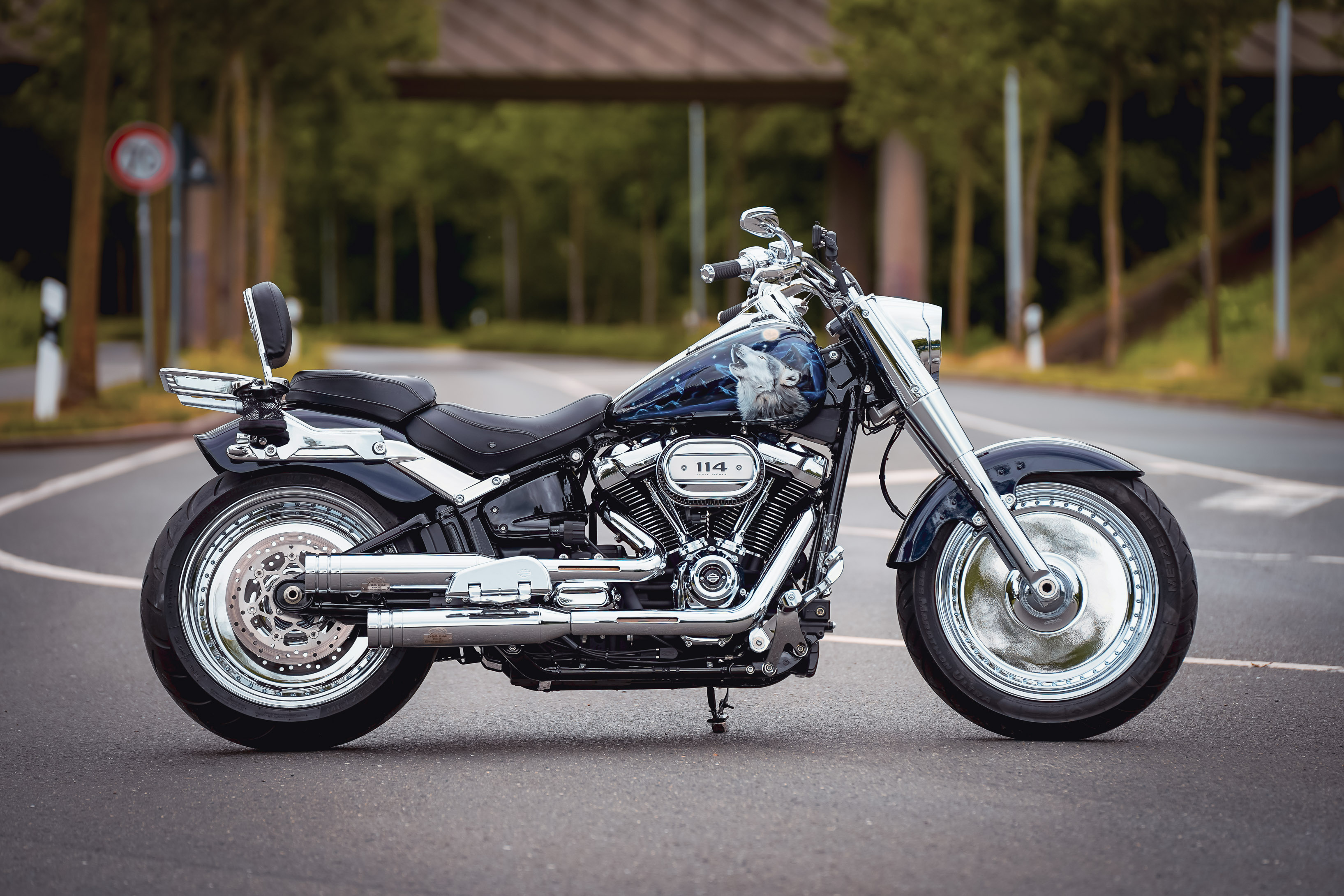 Thunderbike Fat • customized Harley-Davidson Boy FLFBS