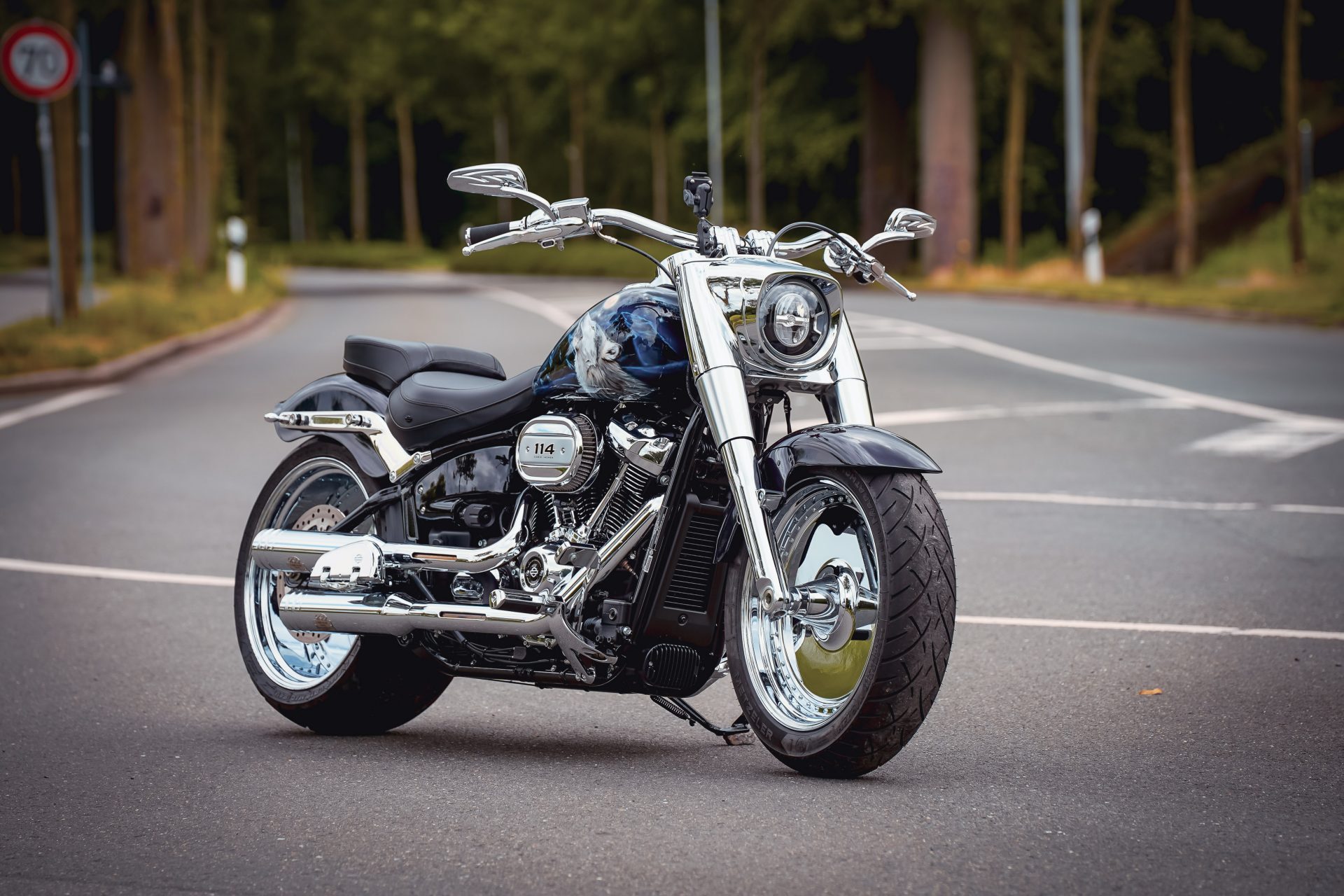 Thunderbike Fat Wolf Customized Harley Davidson Fat Boy Flfbs