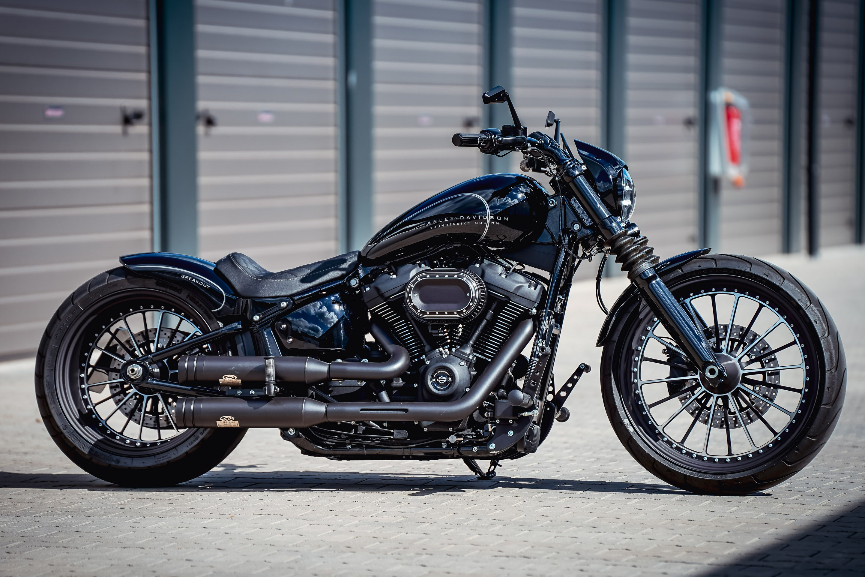 Thunderbike Black Panther Customized Harley Davidson Breakout 114