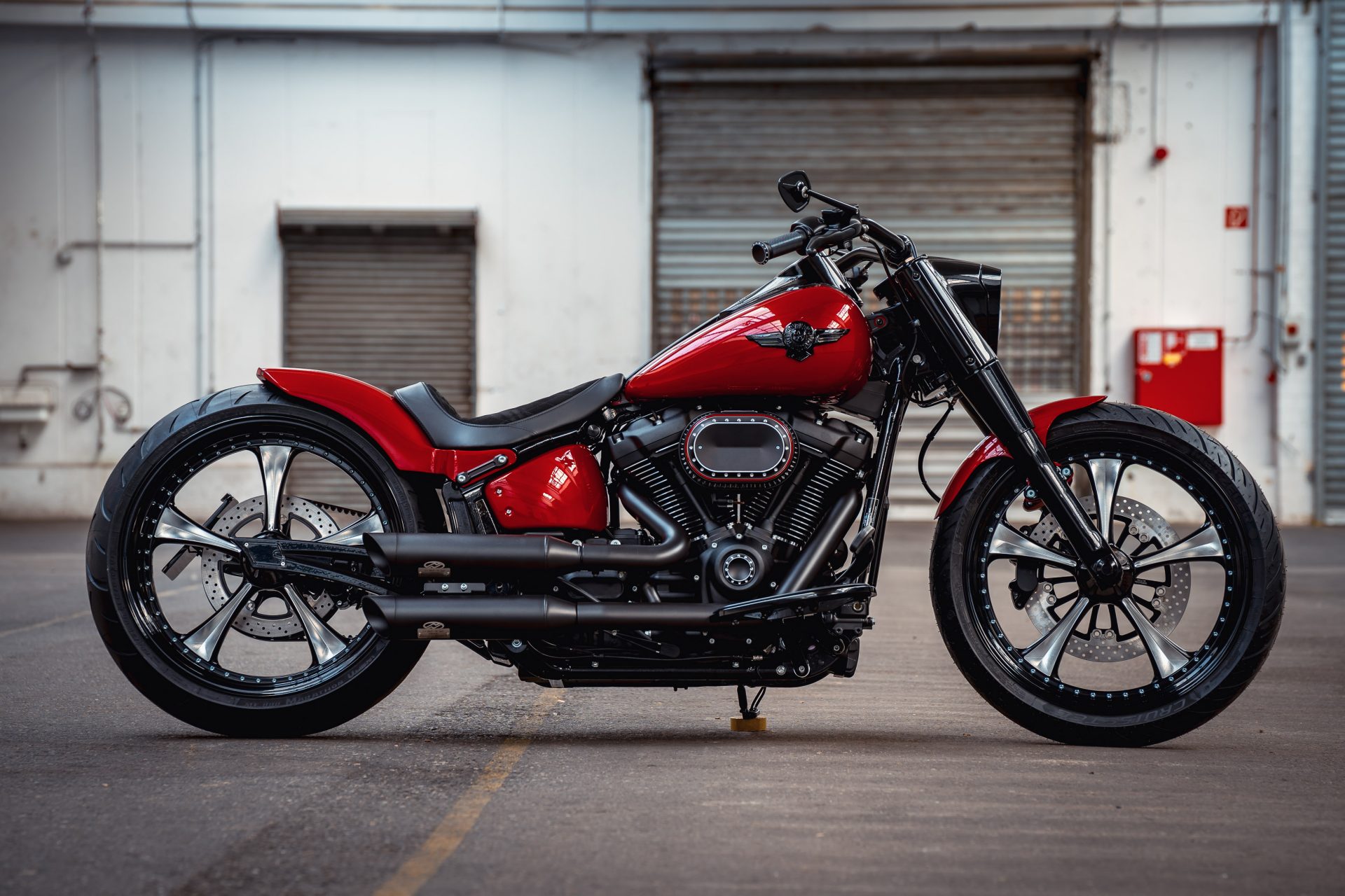 Thunderbike Red Booster Harley Davidson Fat Boy Flfbs Custom
