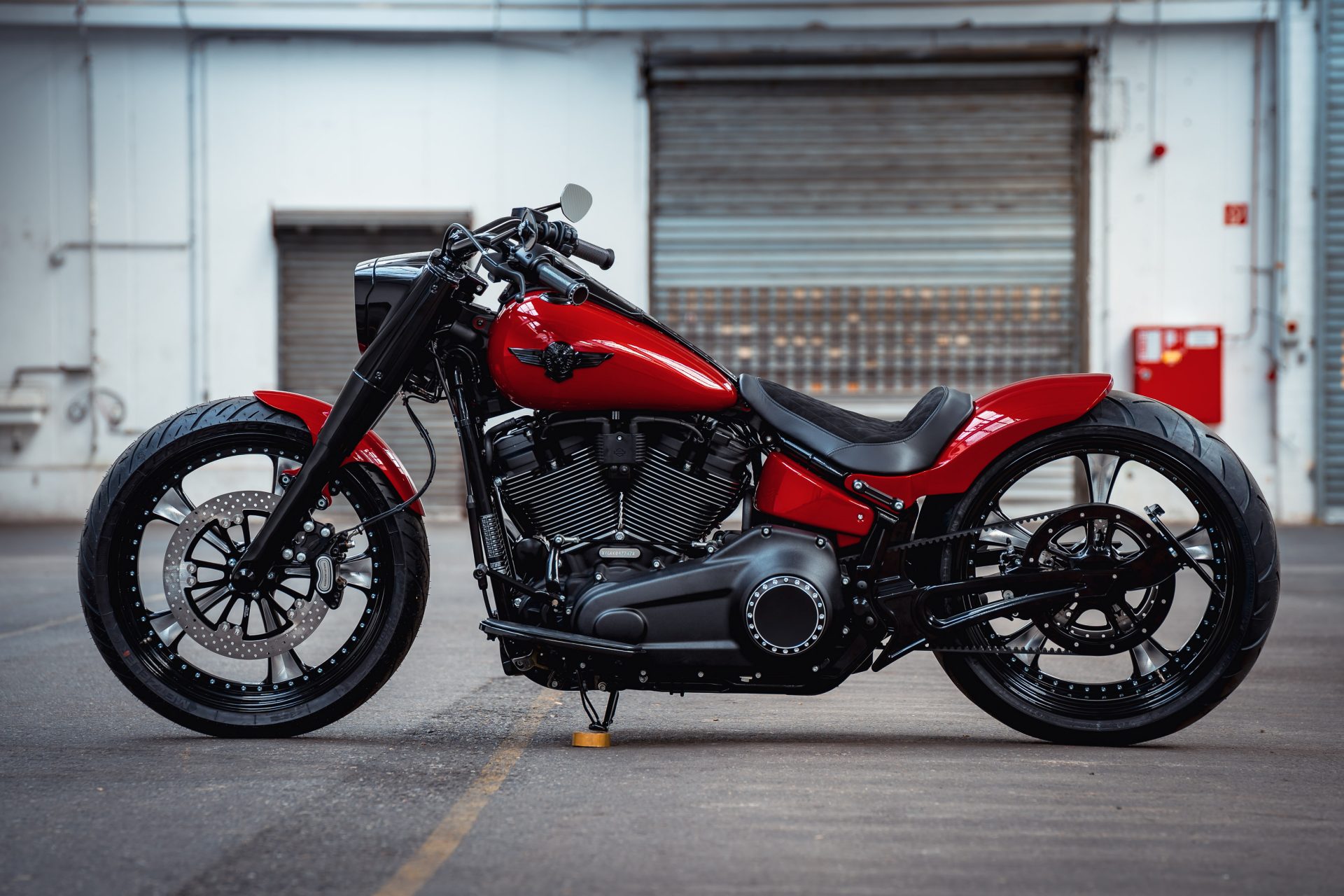 Soaked strop Opdagelse Thunderbike Red Booster • Harley-Davidson Fat Boy FLFBS Custom
