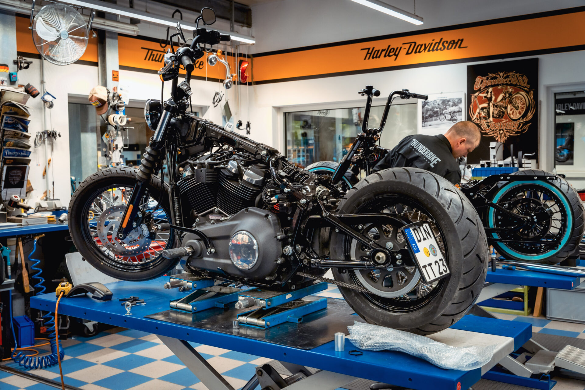 Baskets Bauman grey Harley-Davidson homme - Motorcycles Legend shop