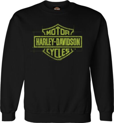 Sweatshirt Midwest Staple zippé Harley-Davidson homme - Motorcycles Legend  shop