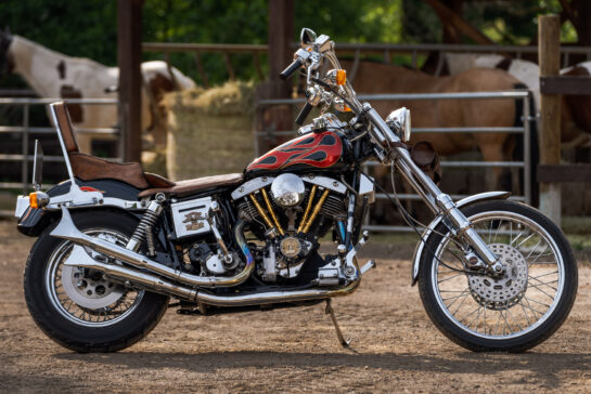 Customized Harley-Davidson Vintage Motorcycles by Thunderbike