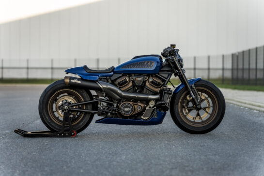 Customized Harley-Davidson Sportster Motorcycles by Thunderbike